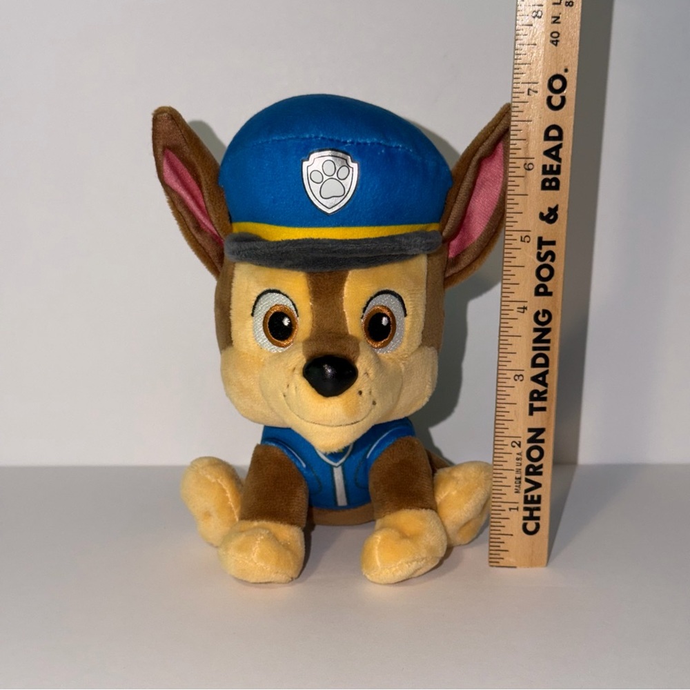 Paw Patrol Chase Police Uniform Sitting Plush Toy - Picture 8 of 12